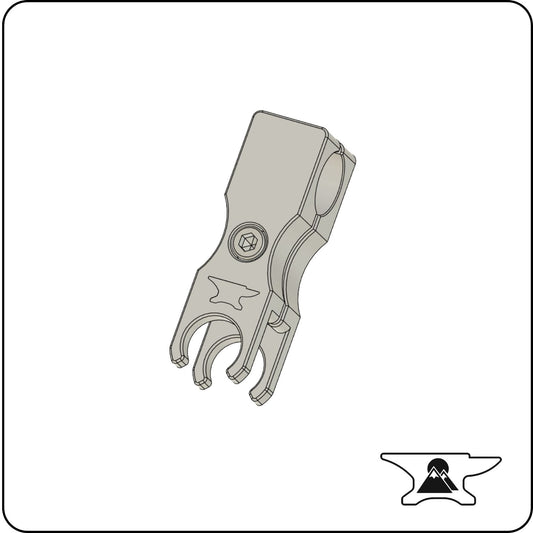 Extended 1" Ball Clamp