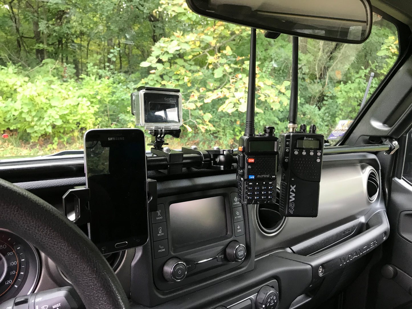 Portable Radio Mount