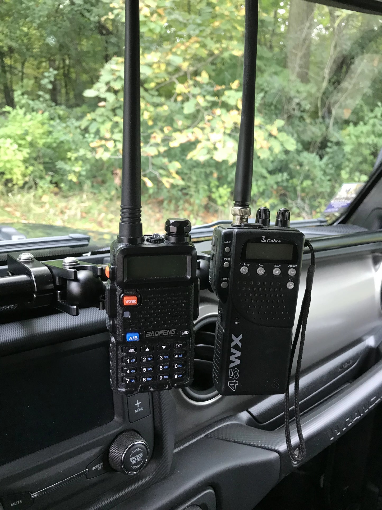 Portable Radio Mount